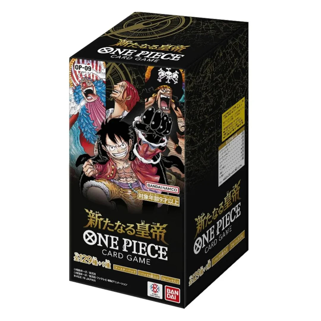 One Piece Card Game: OP09 -Emperors in the New World Booster Box (Japansk)