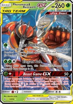 Pheromosa & Buzzwole GX 1/214