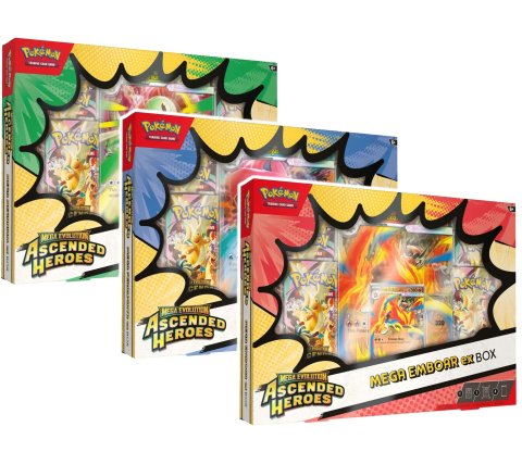 Pokemon Mega: Ascended Heroes Ex Box