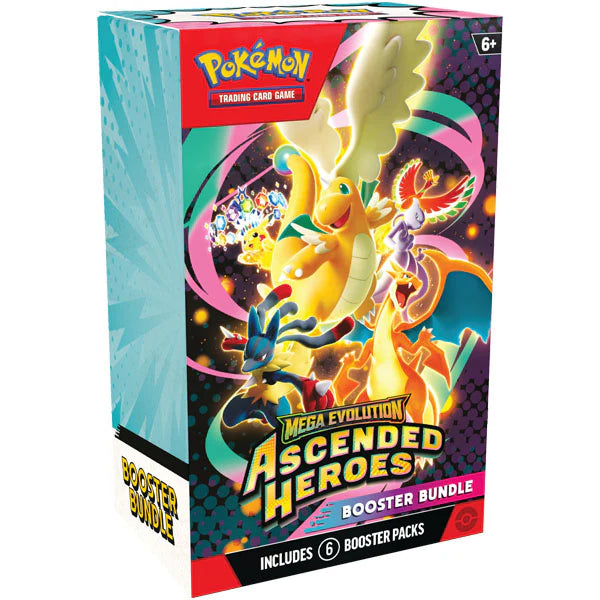 Pokemon Mega: Ascended Heroes Booster Bundle