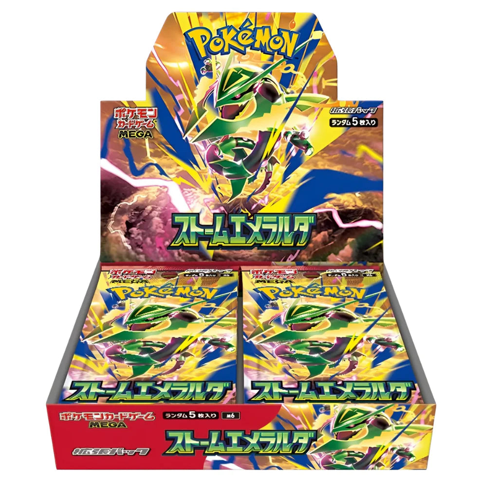 Pokémon Mega Evolution: Storm Emeralda Booster Box (30 Pack) (JP)