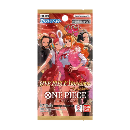 One Piece Card Game: EB03 - Heroines Booster Box (Japansk)