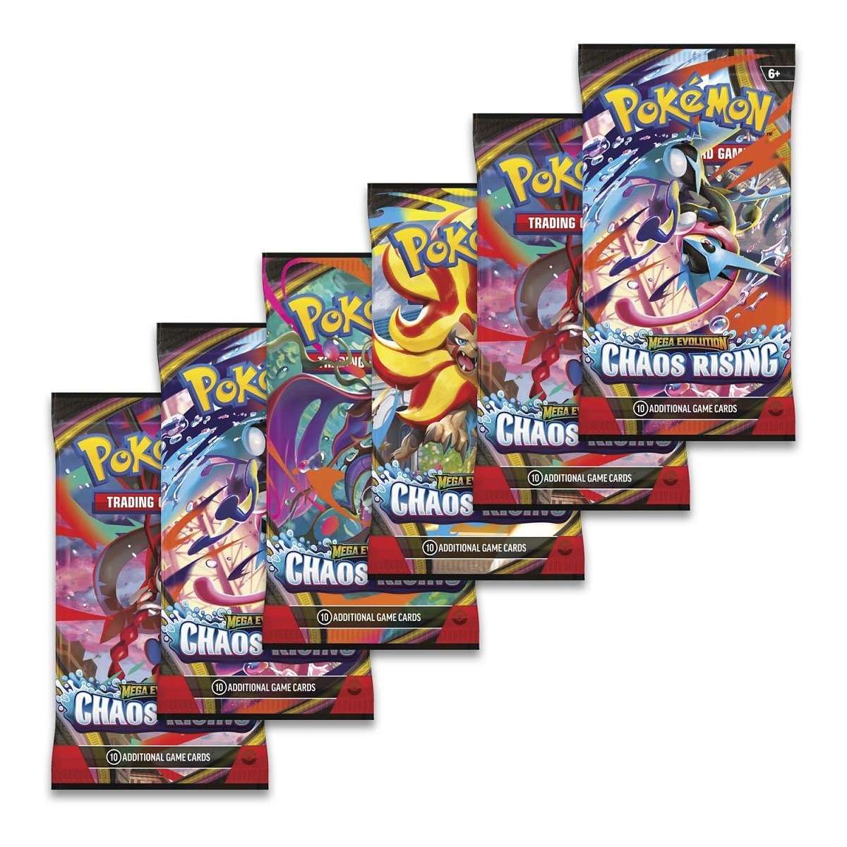 Pokemon Mega: Chaos Rising Booster Pack (Engelska)
