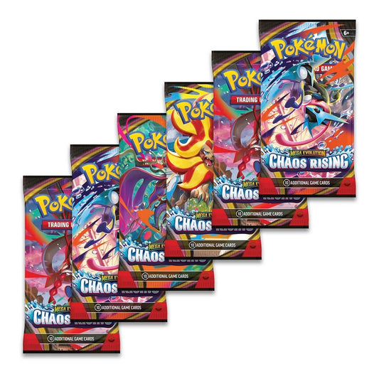 Pokemon Mega: Chaos Rising Booster Pack (Engelska)