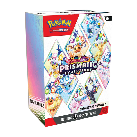 Pokemon Scarlet & Violet: Prismatic Evolutions Booster bundle