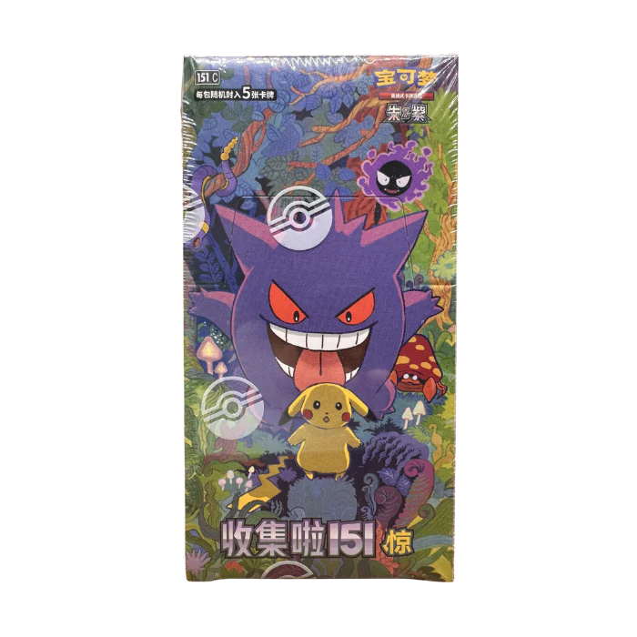 Pokemon: 151 Collect Suprise Slim Booster Box (Kinesiskt)