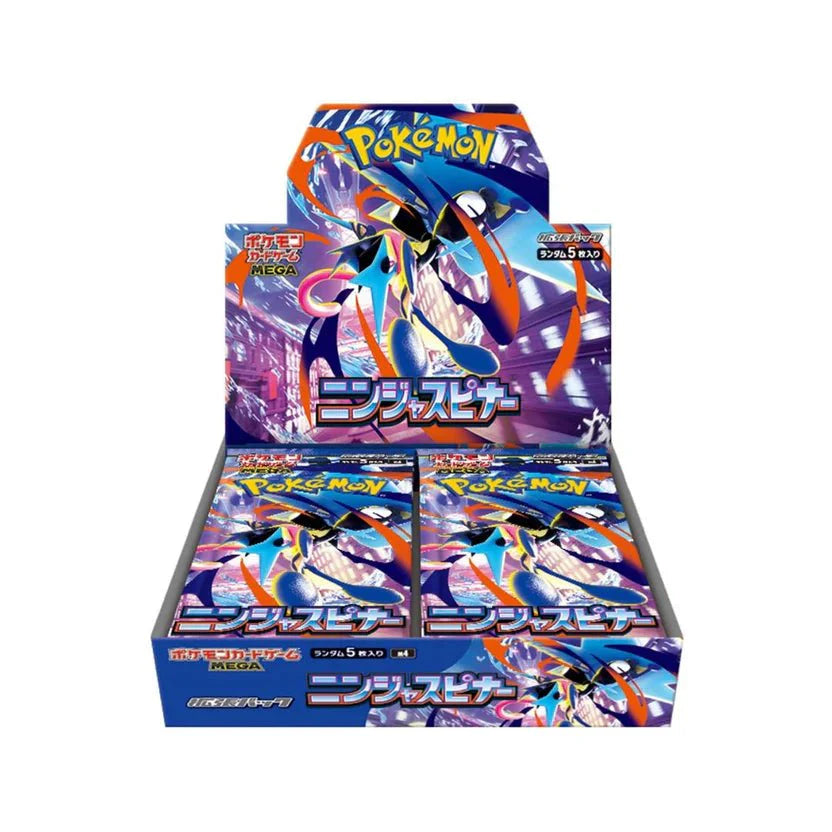 Pokemon Mega: Ninja Spinner Booster Box (Japansk)