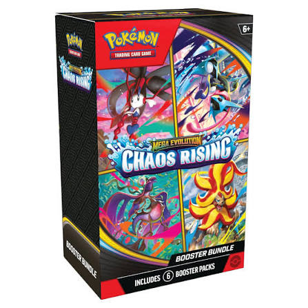 Pokemon Mega: Chaos Rising Booster Bundle